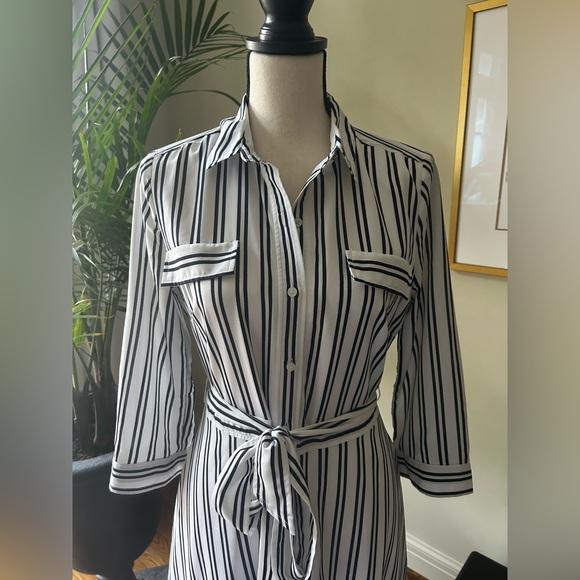 Banana Republic Striped Maxi Dress - Picture 3 of 6